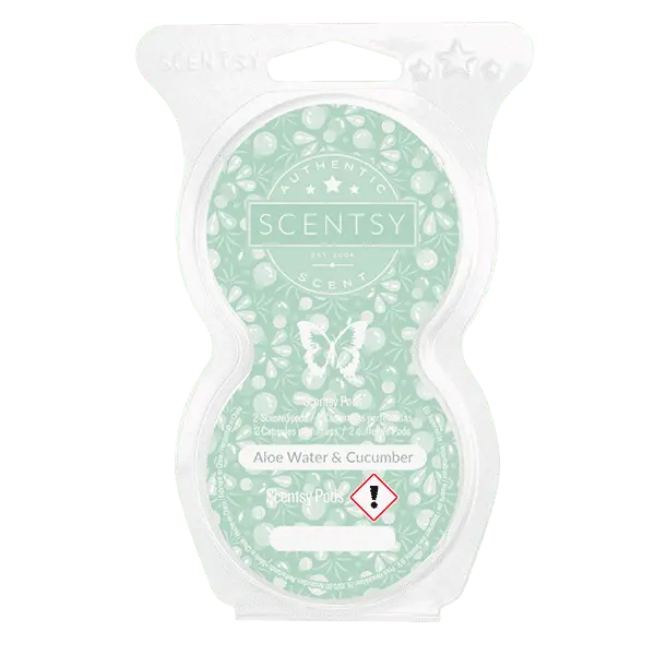 Aloe Water Cucumber Scentsy Pod Twin Pack