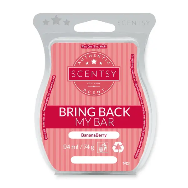Bananaberry Scentsy Bar
