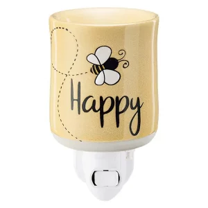 Bee Happy Mini Warmer with Wall Plug