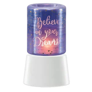 Believe in Your Dreams Mini Warmer with Tabletop Base