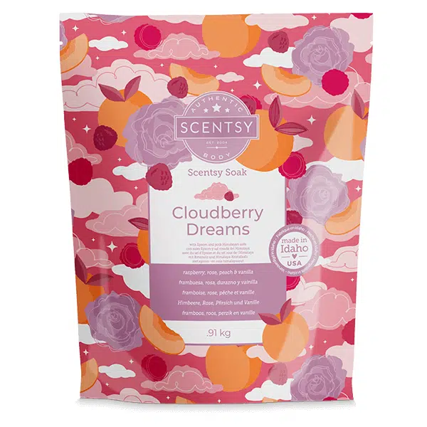 Cloudberry Dreams Scentsy Soak