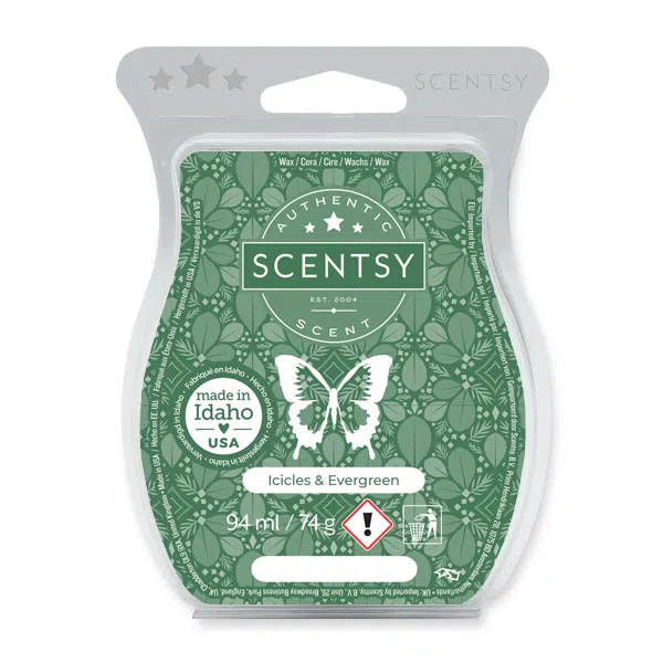 Icicles Evergreen Scentsy Bar