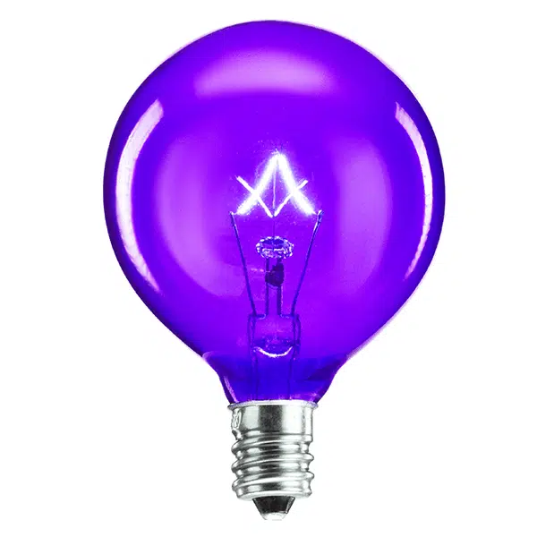 Scentsy  Watt Light Bulb Purple