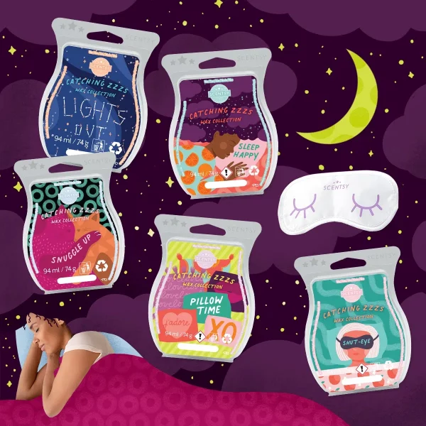 Catching Zzzs Scentsy UK Wax Collection