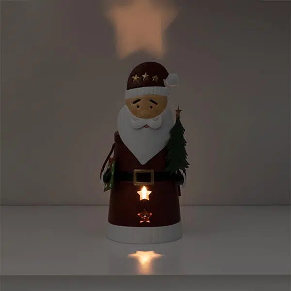 Christmas Claus Scentsy Warmer Dark Setting