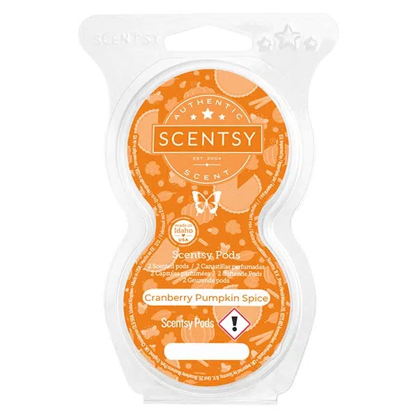 Cranberry Pumpkin Spice Scentsy Pod Twin Pack