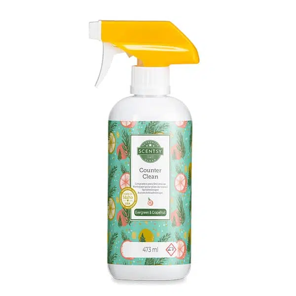 Evergreen Grapefruit Scentsy Counter Clean