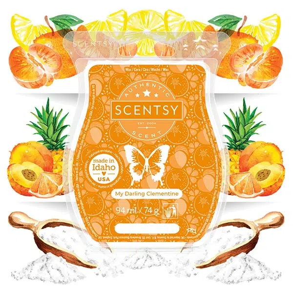 My Darling Clementine Scentsy Bar Styled