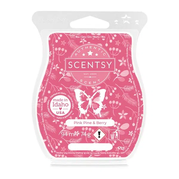 Pink Pine Berry Scentsy Bar