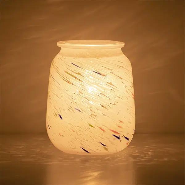 Rainbow Flurry Scentsy Warmer Real Life Image