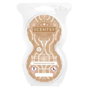 Toasted Acorn Oak Scentsy Pod Twin Pack