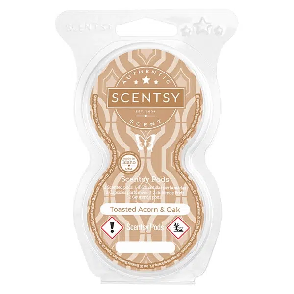 Toasted Acorn Oak Scentsy Pod Twin Pack