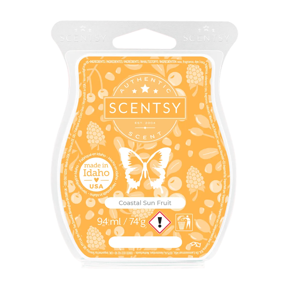 Coastal Sun Fruit Scentsy Bar