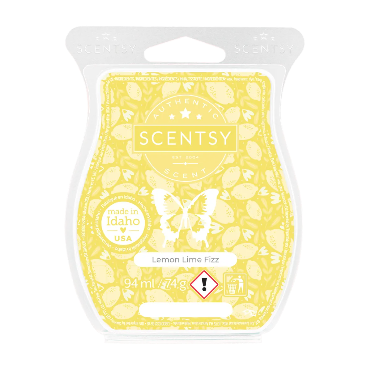 Lemon Lime Fizz Scentsy Bar