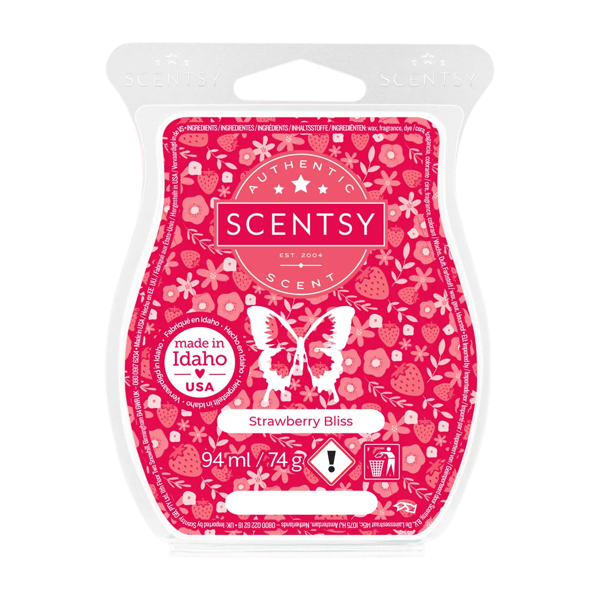 Strawberry Bliss Scentsy Bar