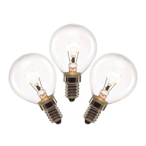 Scentsy 25 Watt E14 Replacement Bulbs For Scentsy Warmers (Clear) - 3 Pack