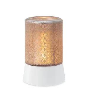 Fancy Filigree Scentsy Mini Warmer With Tabletop Base