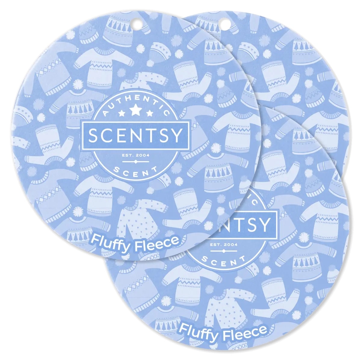 Fluffy Fleece Scent Circle 3-Pack