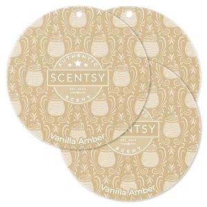 Vanilla Amber Scent Circle 3-Pack