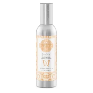 White Peach & Cranberry Scentsy Room Spray